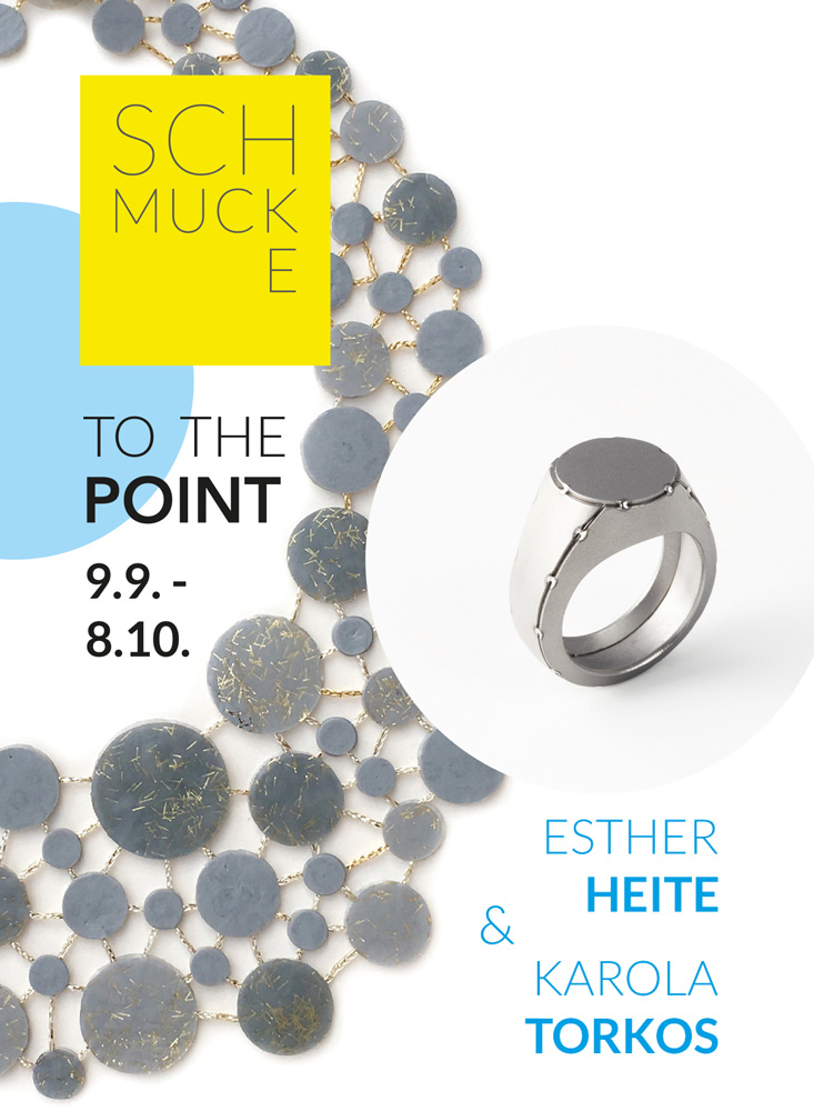 TO THE POINT - Ausstellung mit Esther Heite & Karola Torkos