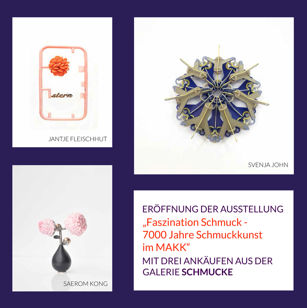 'Faszination Schmuck' - Ausstellungseröffnung im MAKK