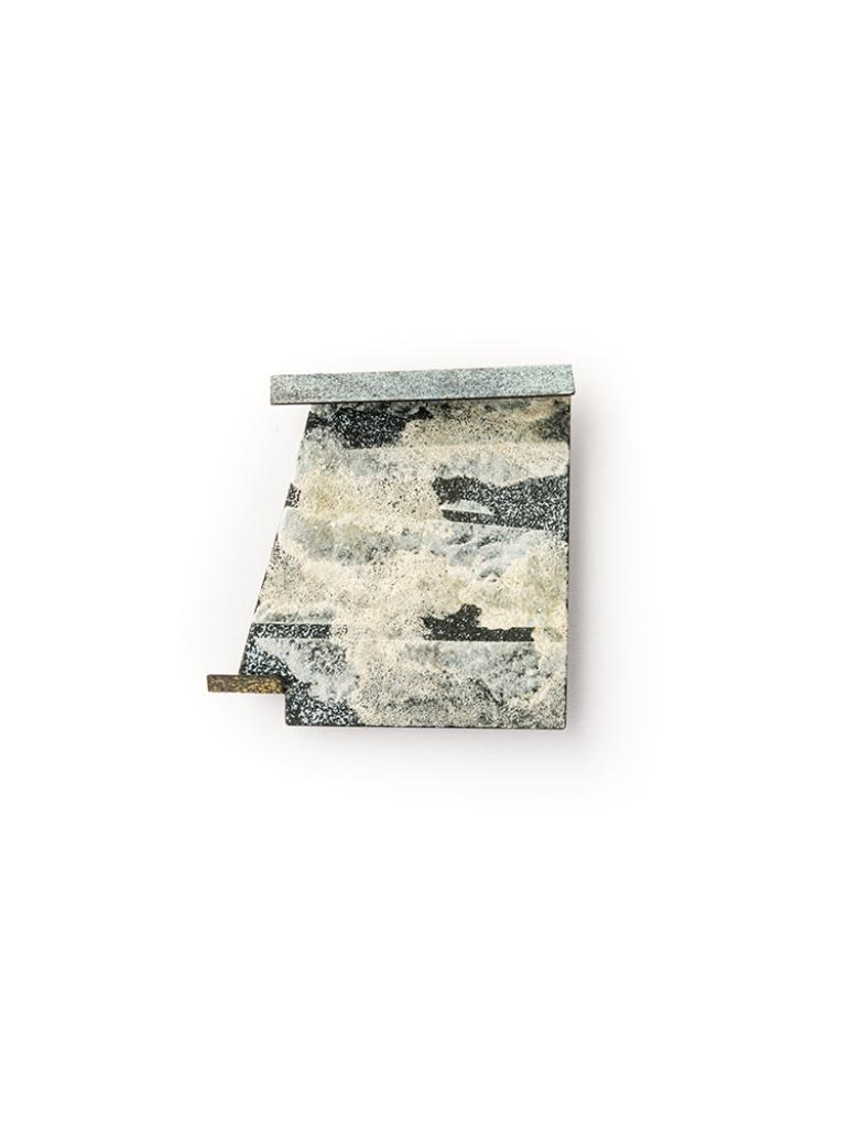 Kaori Juzu, 'from a hidden side 03, Brosche, Emaille'