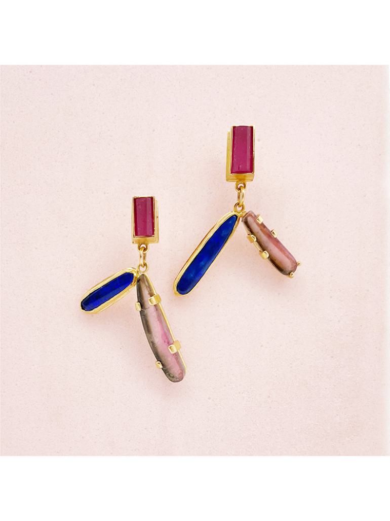 Rike Bartels, Ohrschmuck 'Aquapazza'