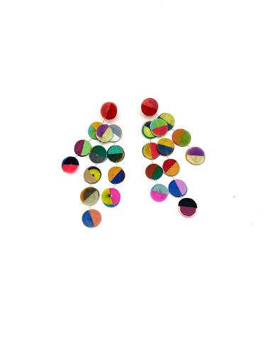 Karola Torkos, Ohrschmuck 'Fifty Fifty Cascade', bunt